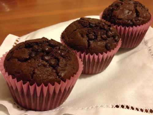 muffin cioccolato e rum