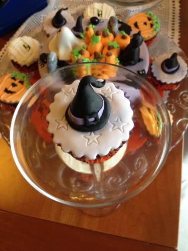 cupcakes al limone,cupcakes halloween