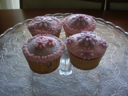 Cupcakes floreali